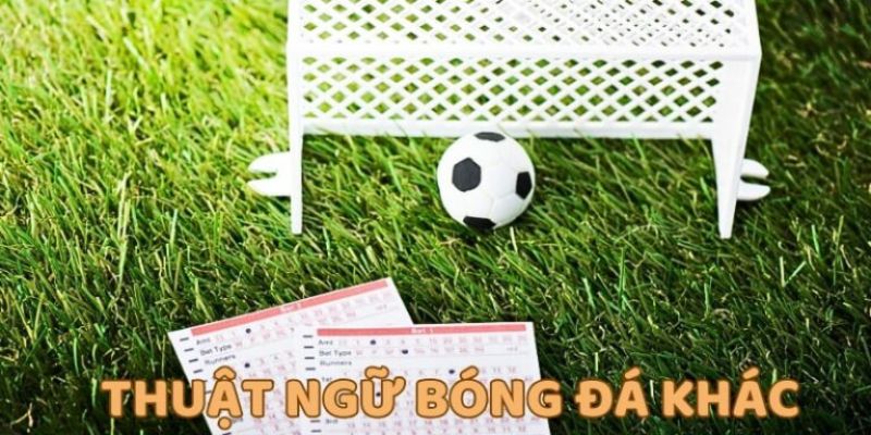 Bóng đá có rất nhiều thuật ngữ được cược thủ sử dụng